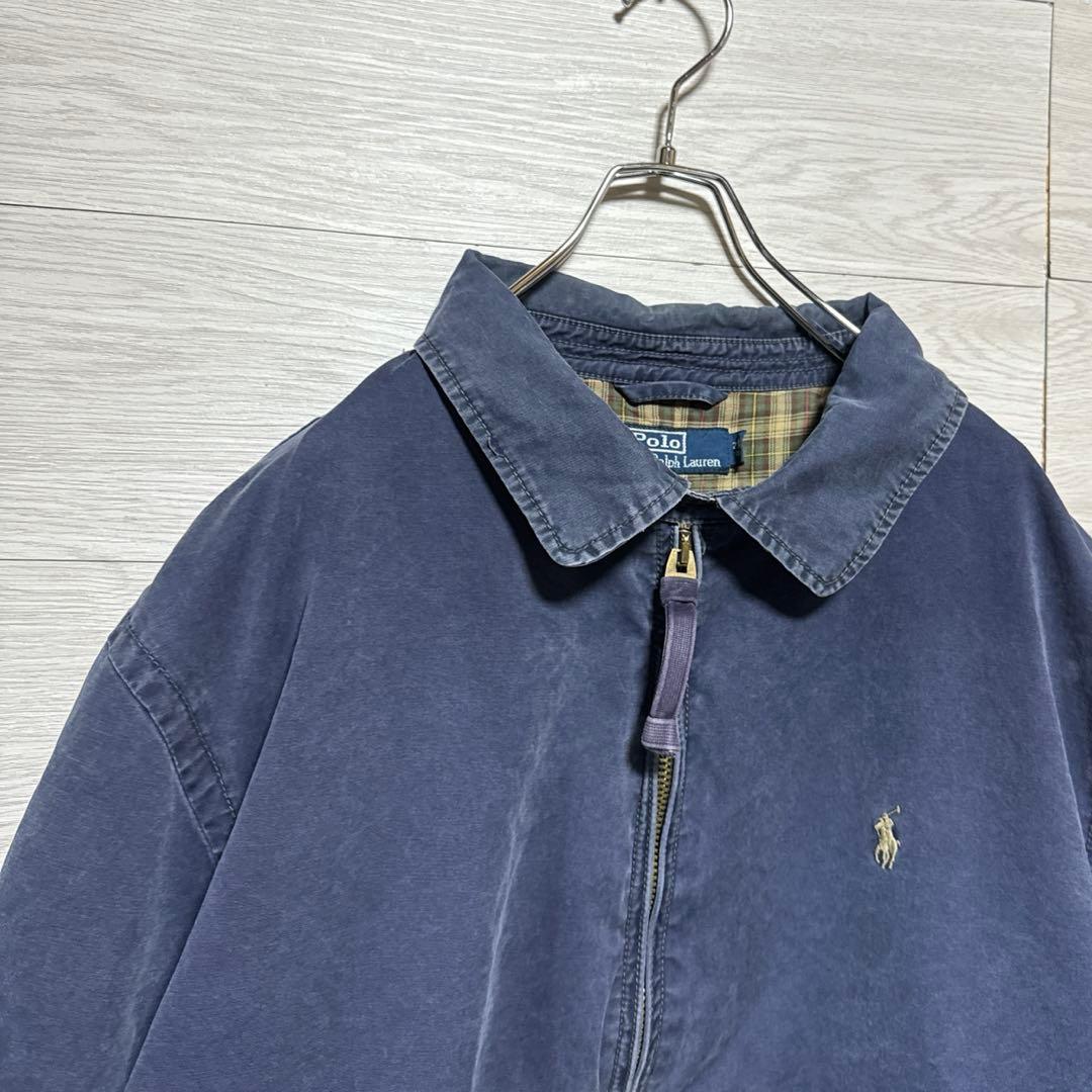 90s ポロバイラルフローレン スイングトップ 2XB ドリズラー ハリトン