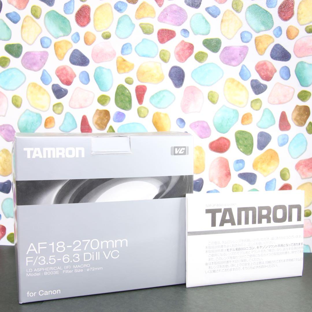 ♥︎◇神レンズ♪ ◇TAMRON 18-270mm VC キャノン