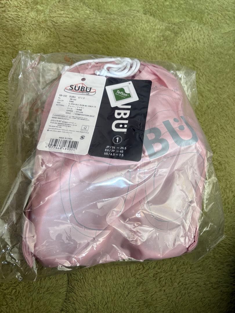 【公式完売】新品未使用 SUBU ピンク 24-25.5 韓国モデル 1サイズ