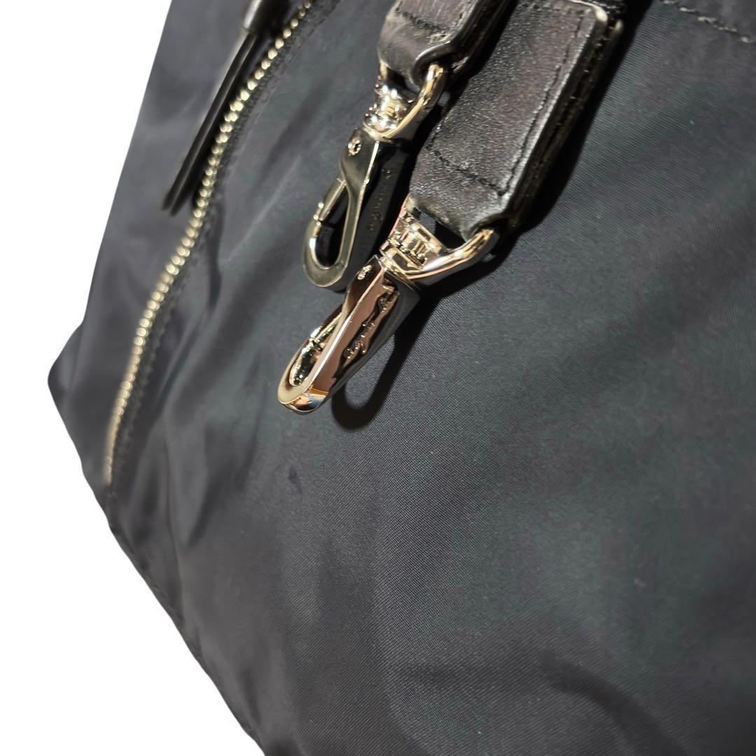 agnesb アニエスベー ナイロン ボストンバッグ 2way 黒 旅行 軽量