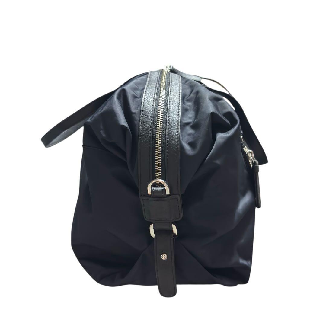 agnesb アニエスベー ナイロン ボストンバッグ 2way 黒 旅行 軽量