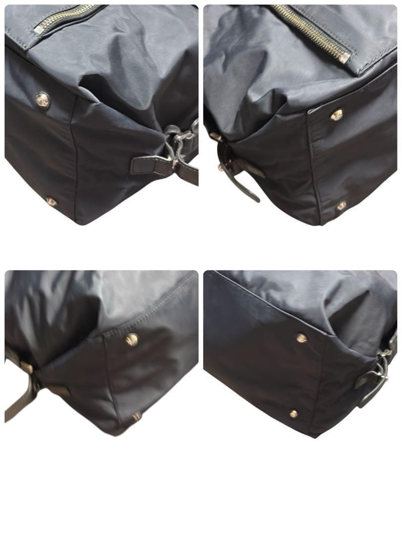 agnesb アニエスベー ナイロン ボストンバッグ 2way 黒 旅行 軽量