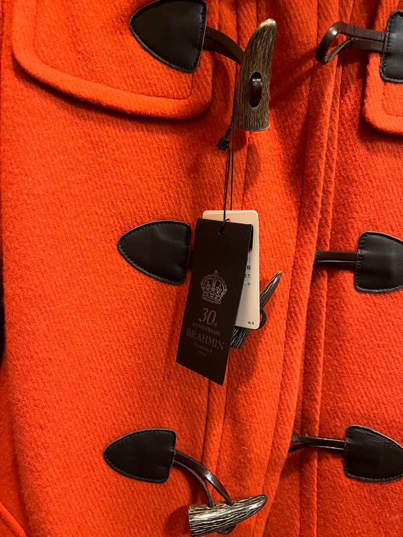 値下げ_新品_BRAHMIN 30周年記念 ダッフルコート オレンジ