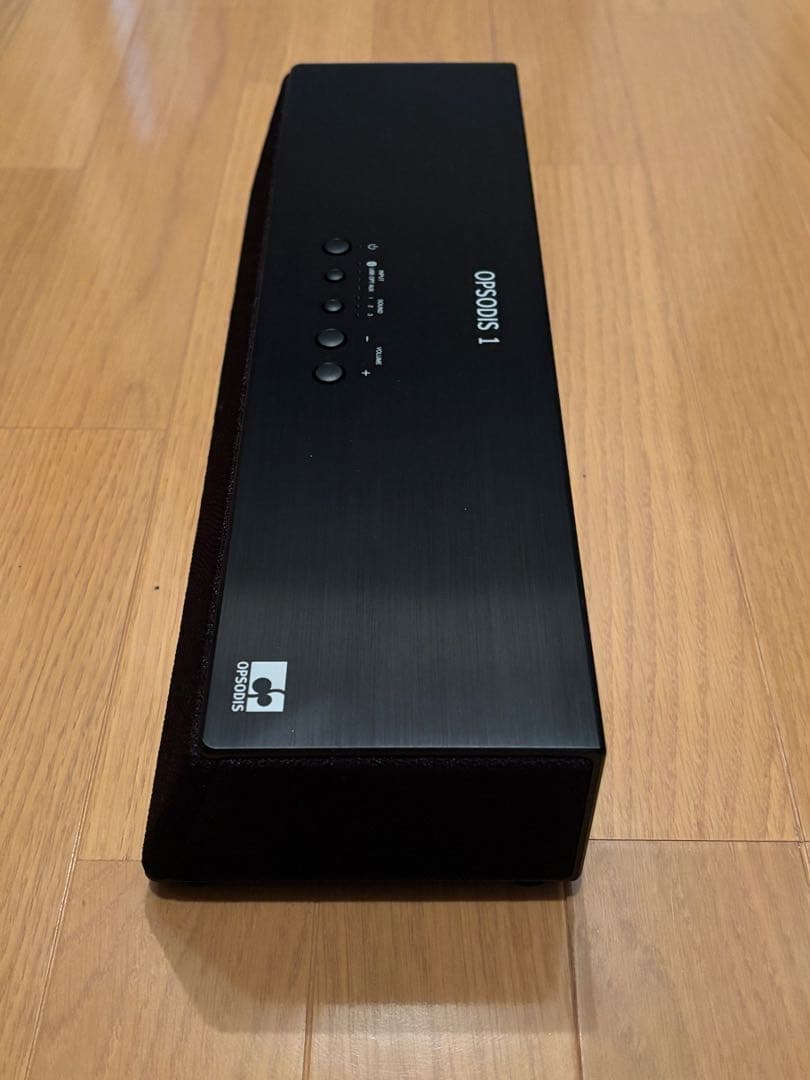 鹿島建設　OPSODIS1　アクティブスピーカー　黒