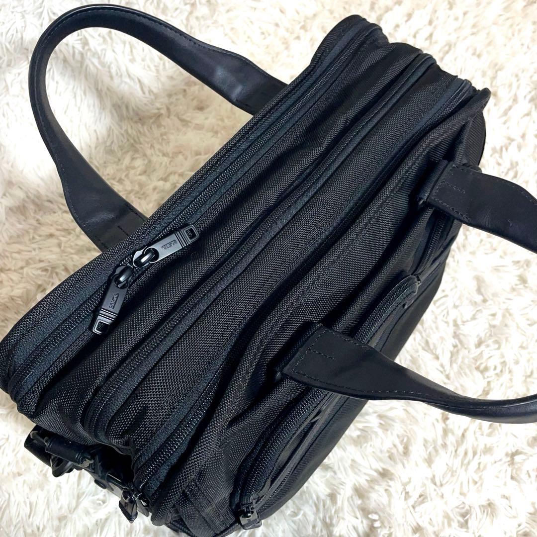 【未使用級】TUMI アルファ2 ビジネスバッグ 拡張機能 26141D2
