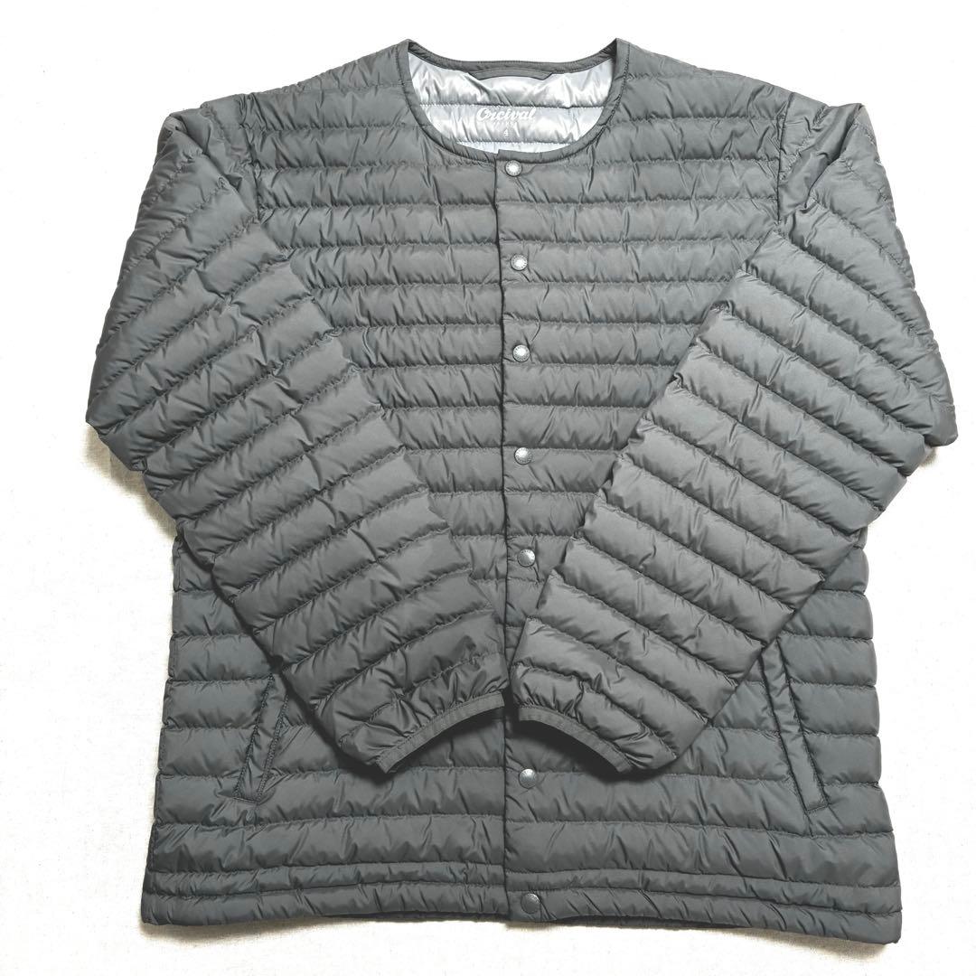 ORCIVAL オーシバル インナーダウンジャケット サイズ4 チャコール