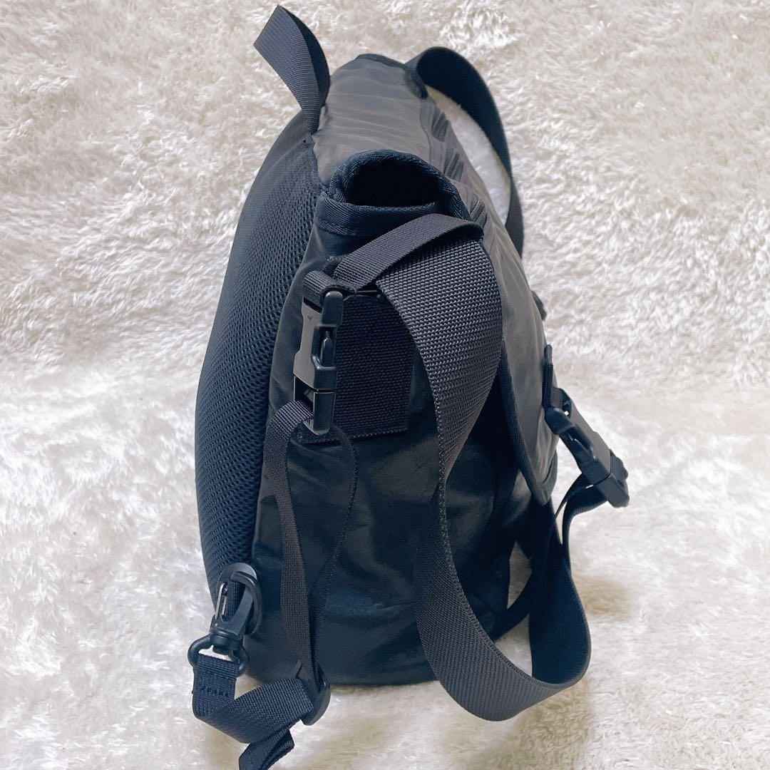 ポーター アルーフ メッセンジャーバッグ ショルダーバッグ レザー ブラック