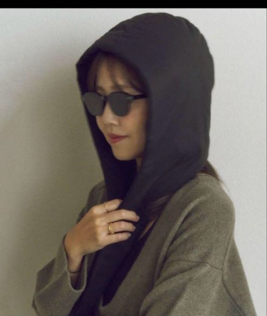 新品未使用　plage MY_puffer フード