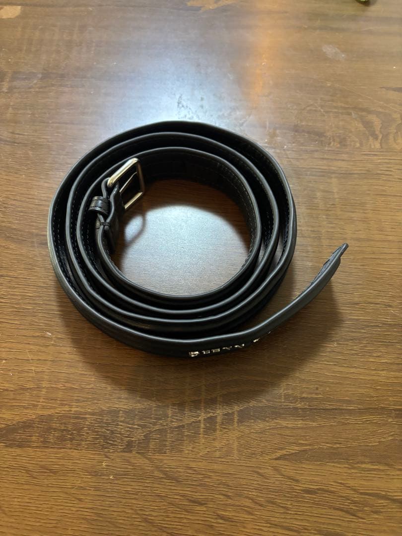 ノ*ィ様 GLENN MARTENS 黒 ベルト