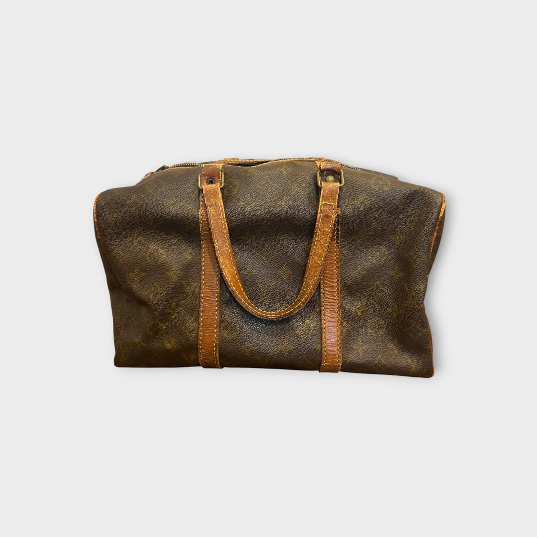 ルイヴィトン サックスープル35 モノグラム　ハンドバッグ　ボストンバック