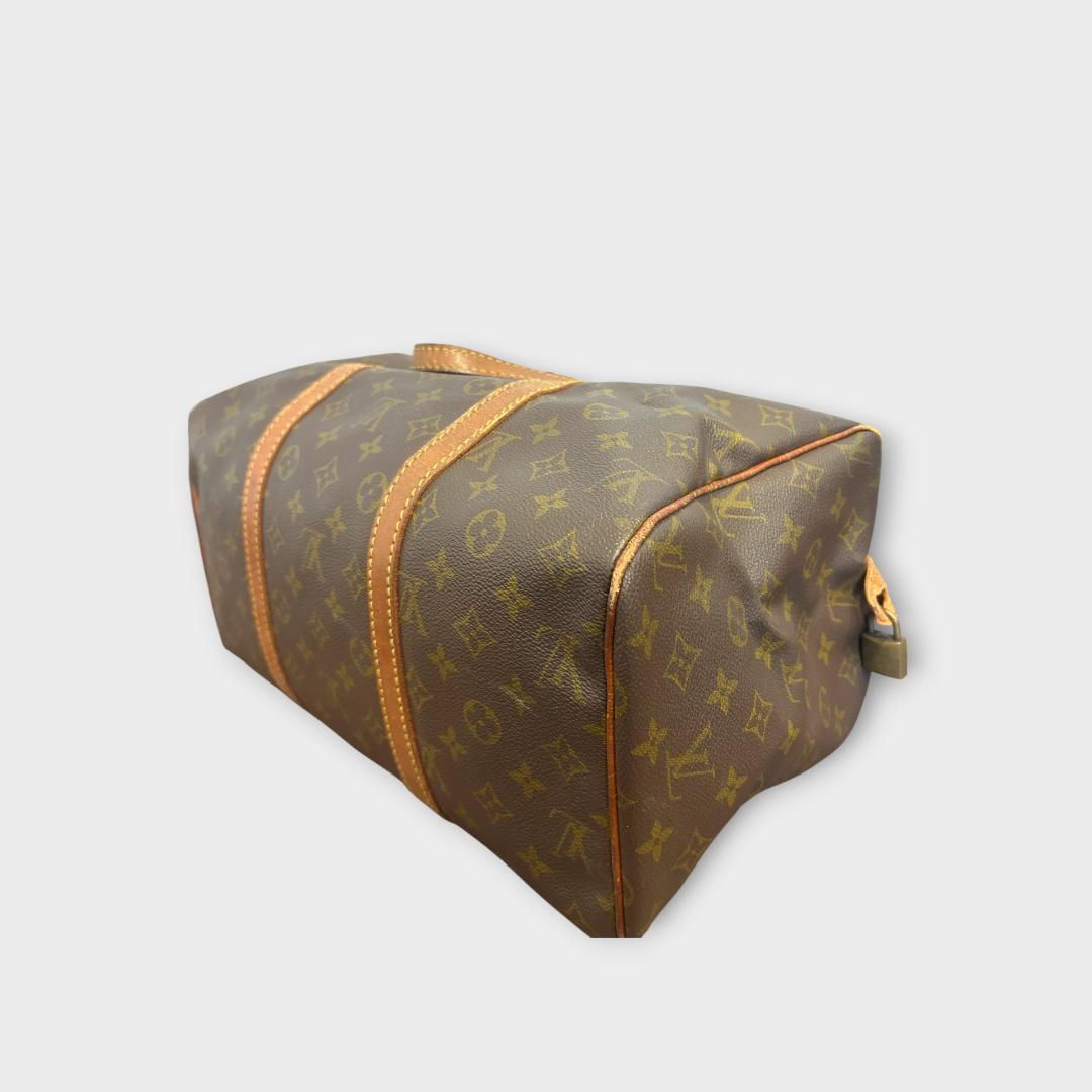 ルイヴィトン サックスープル35 モノグラム　ハンドバッグ　ボストンバック