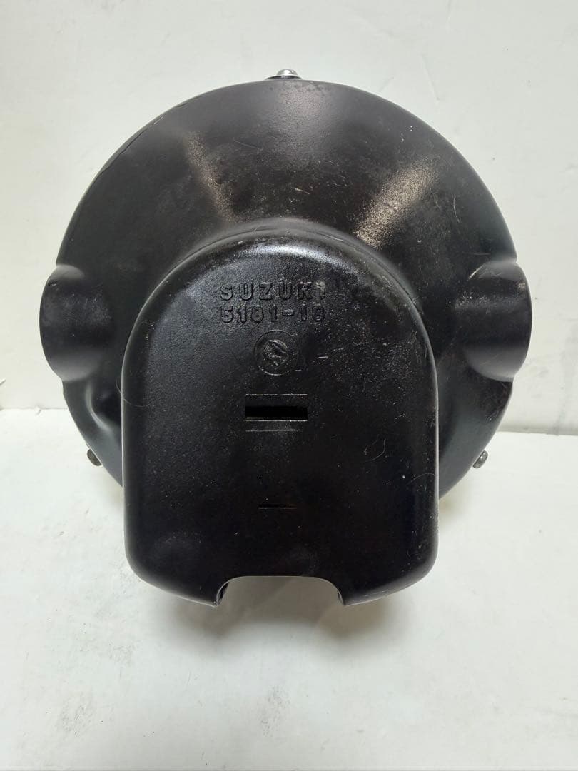 当時物SUZUKI刻印IPF凹レンズ付きヘッドライトASSYGT380GS400