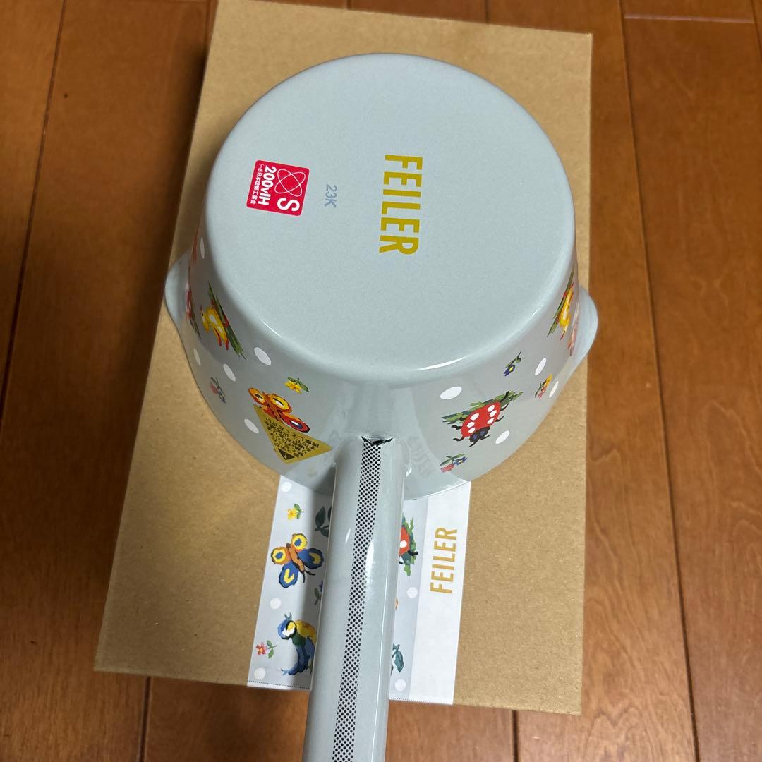 【新品未使用】フェイラー　ハイジドット ホーローミルクパン