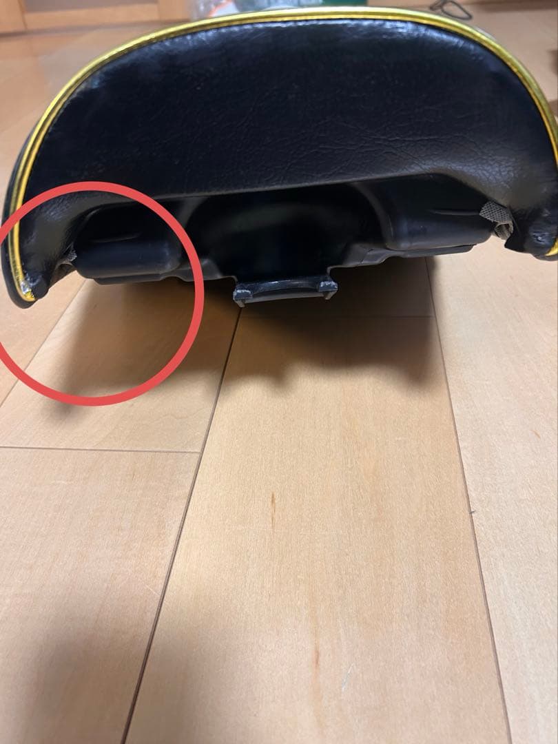 Yamaha RZ250 バイク タックロールシート　アンコ抜き