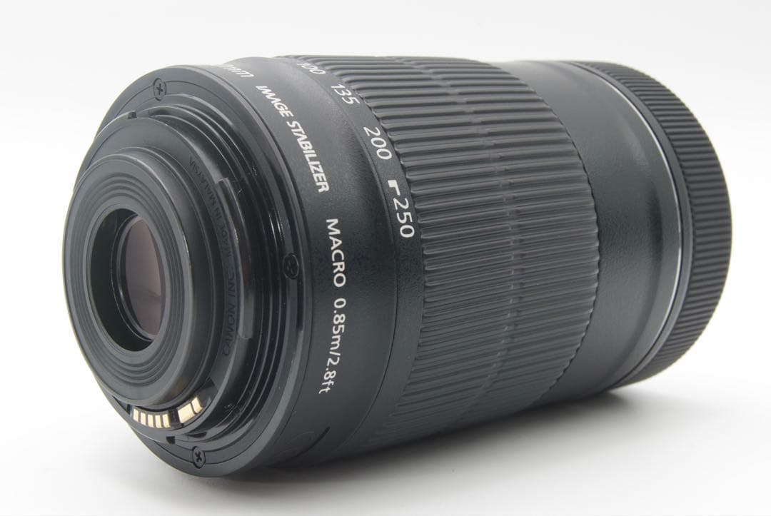 Canon EF-S 55-250mm IS STM 手ぶれ補正　キャノン