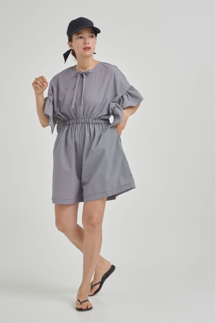 速乾ストレッチコンビネゾン　チェック38