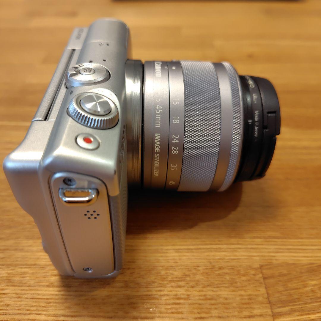 Canon EOS M100 レンズキット グレー ミラーレス一眼カメラ