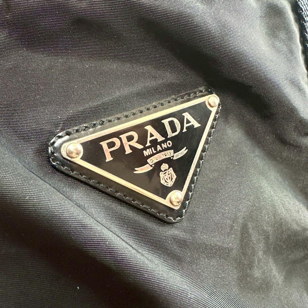 良品✨プラダ ボストンバッグ ハンド トラベルバッグ 旅行 人気 黒 ブラック