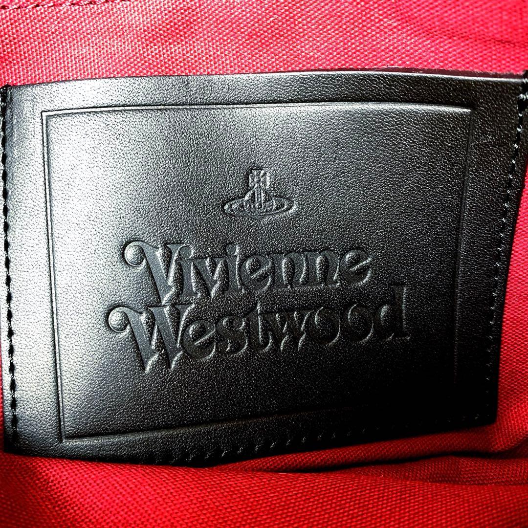 【美品】ヴィヴィアンウエストウッド ボディバッグ シャドーオーブ ブラック