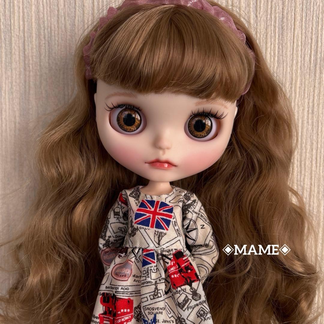 アイシードールカスタム ♡白肌・ミルクティーブラウン♡