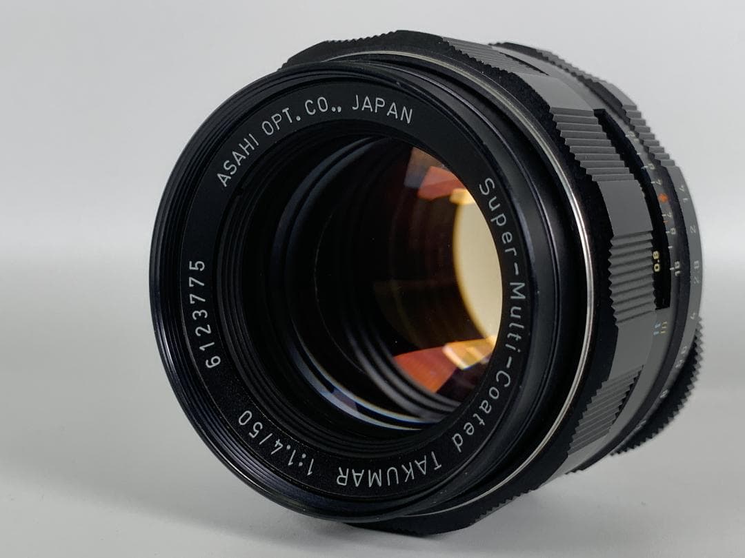 完動品 Super-Multi-Coated Takumar 50mm f1.4