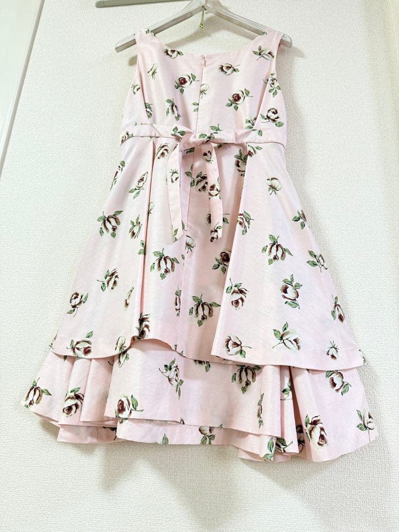 ジーザスディアマンテ　お散歩ワンピース　薔薇柄　姫系　姫ギャル　リボン　ロリータ