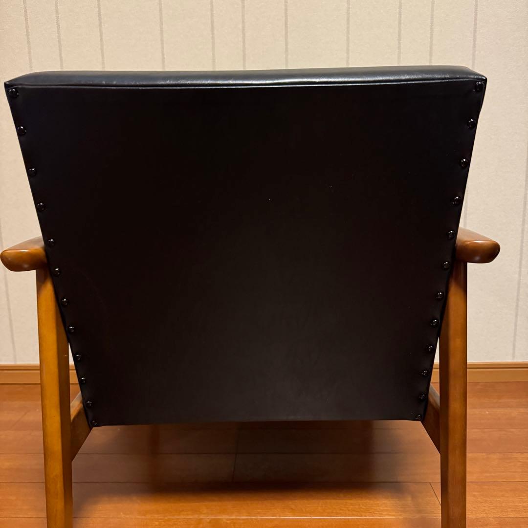 極美品　Karimoku カリモク60 Kチェアー 1シーター アームチェアー