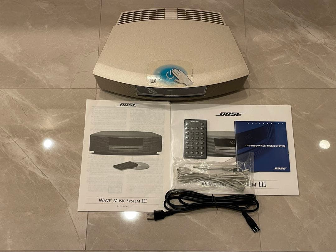 ラジオ・コンポ Bose Wave music system III WMS III GLD