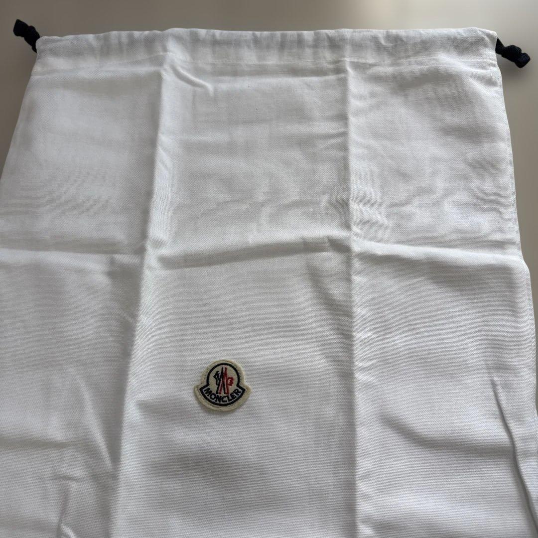 モンクレール　ウエストポーチ　ボディバッグ　黒　メンズ　巾着袋付き