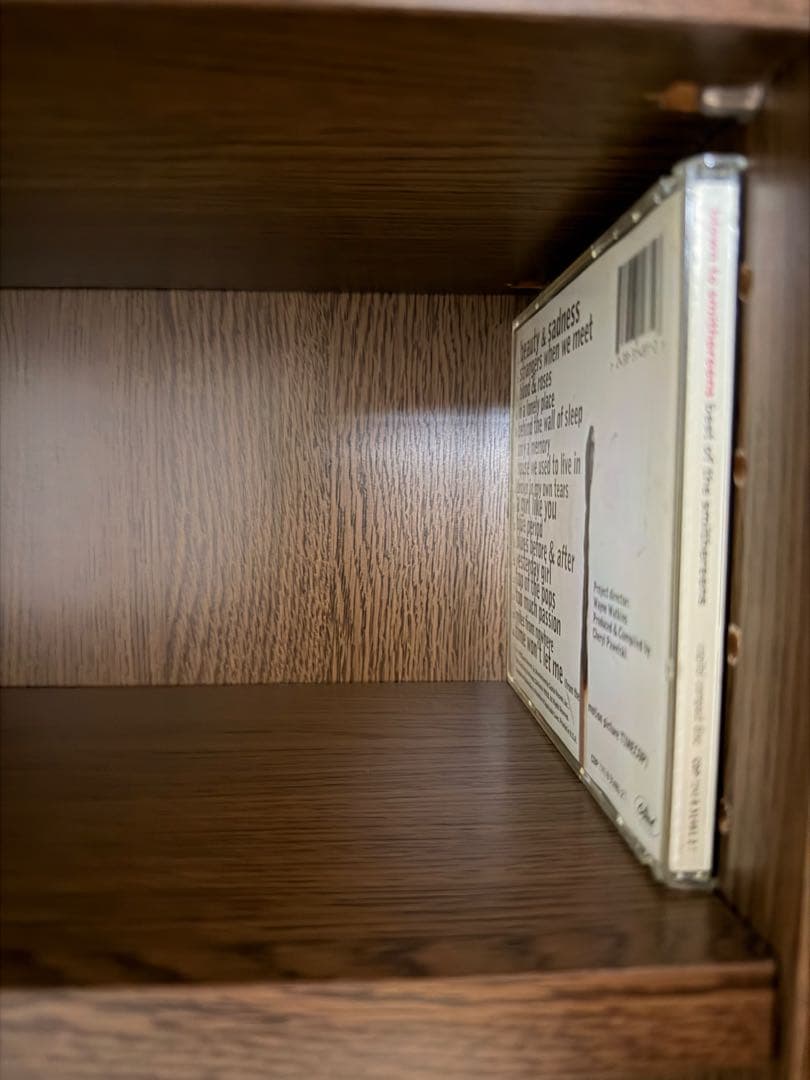 木製スライド式本棚