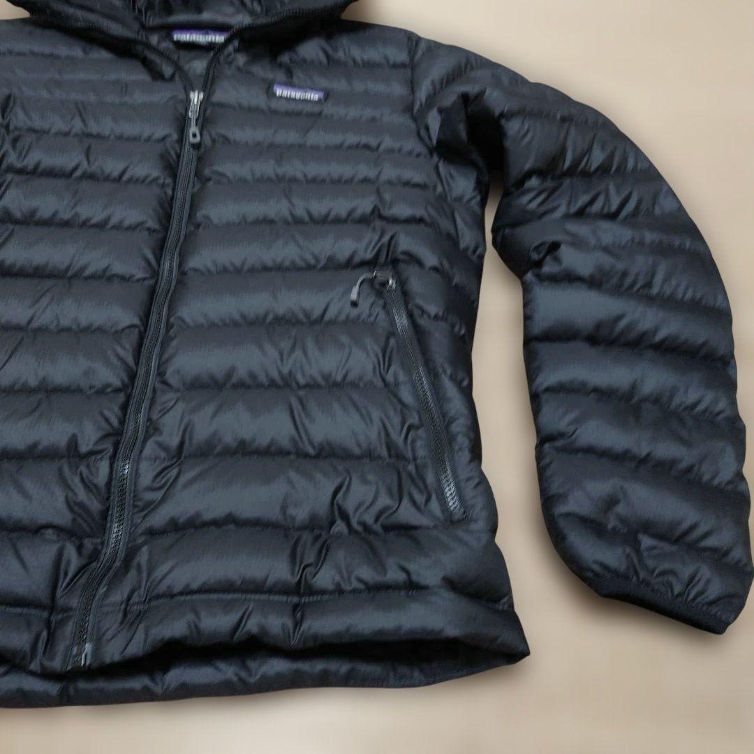 パタゴニア ダウンセーターフーディ メンズ Sサイズ ブラック