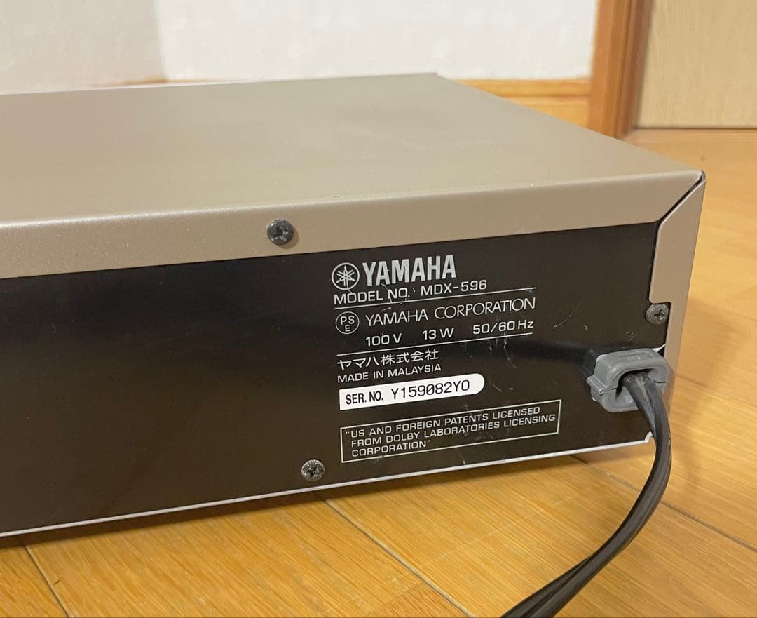 【1ヶ月保証付き】完動品 YAMAHA MDX-596ヤマハ MDデッキ