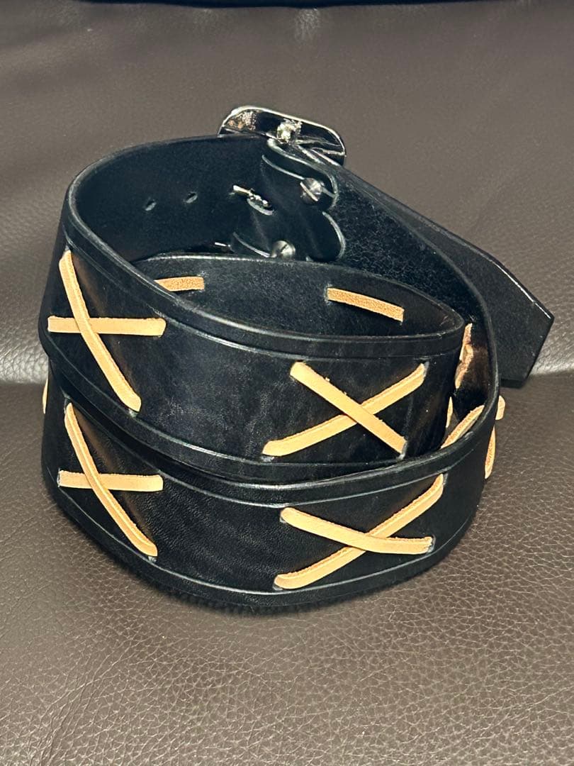 卍・乱暴者』THEWILD・ONE黒ジョニーベルト