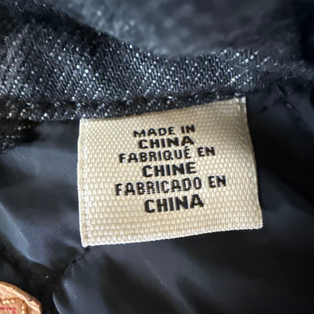 8*6様 リーバイス　ブラックデニム　サンタフェジャケット L