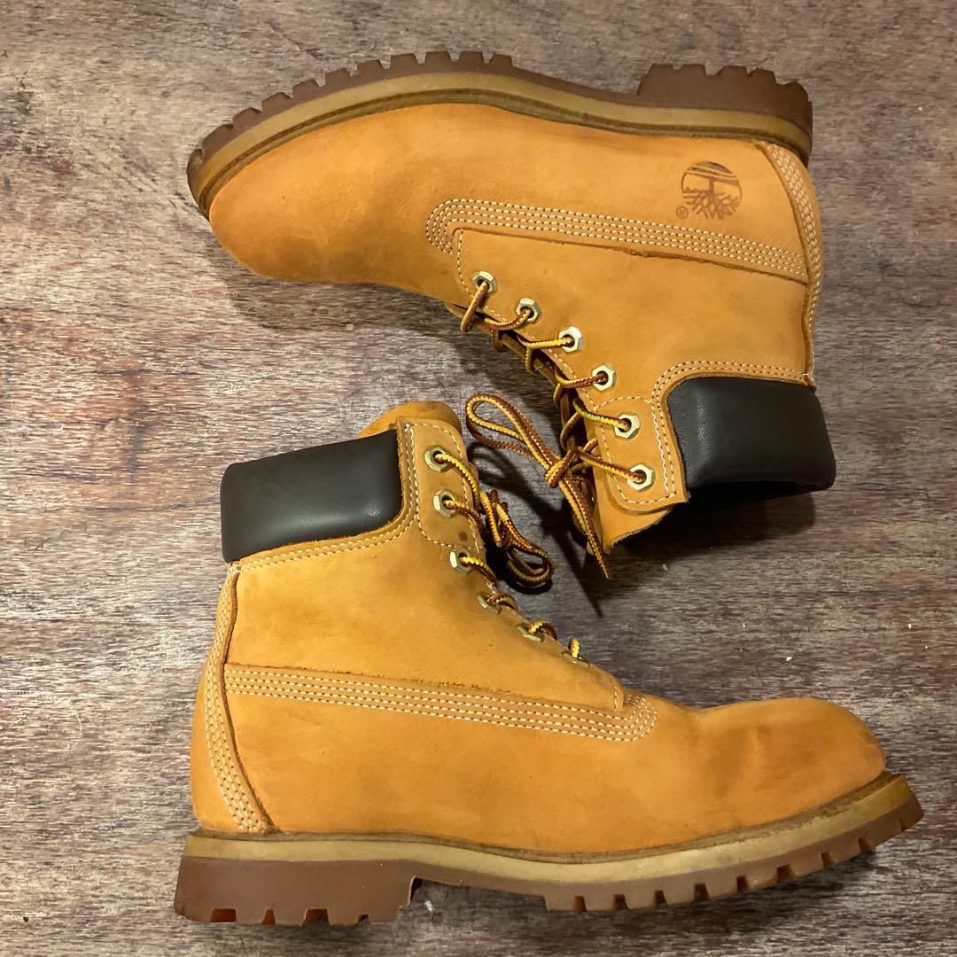 美品！ティンバーランド 6インチ 10361 プレミアム ブーツ 23cm