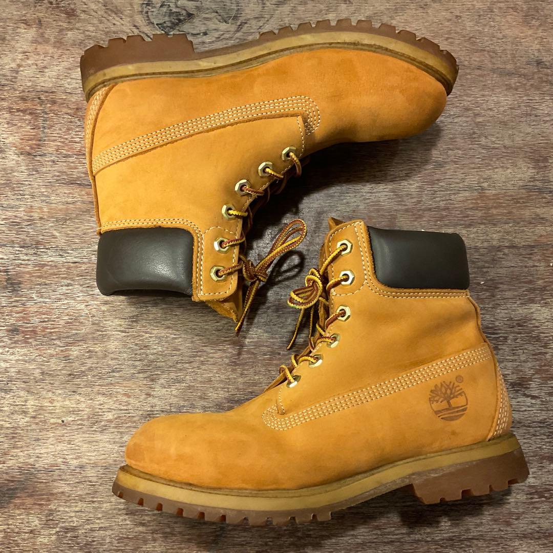 美品！ティンバーランド 6インチ 10361 プレミアム ブーツ 23cm