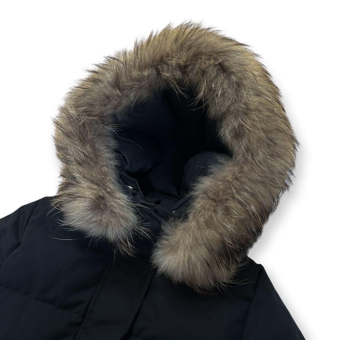 PYRENEX×EDIFICE アヌシー ダウン 34 ファー フード Aライン