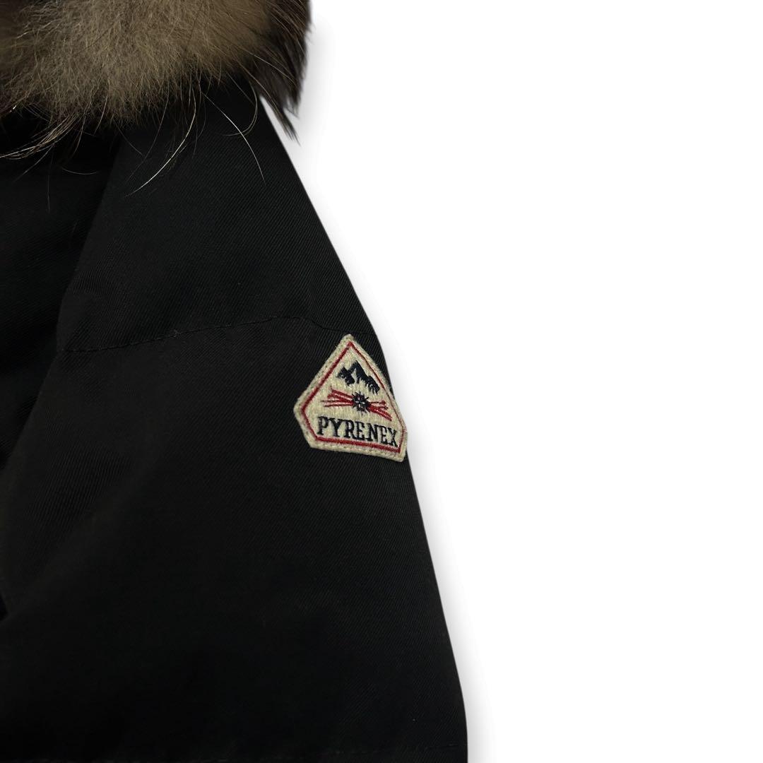 PYRENEX×EDIFICE アヌシー ダウン 34 ファー フード Aライン