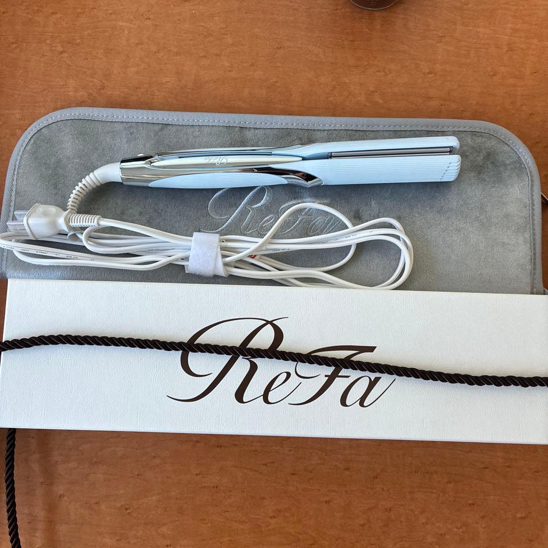 ReFa ストレートヘアアイロン ホワイト　2025年9月購入