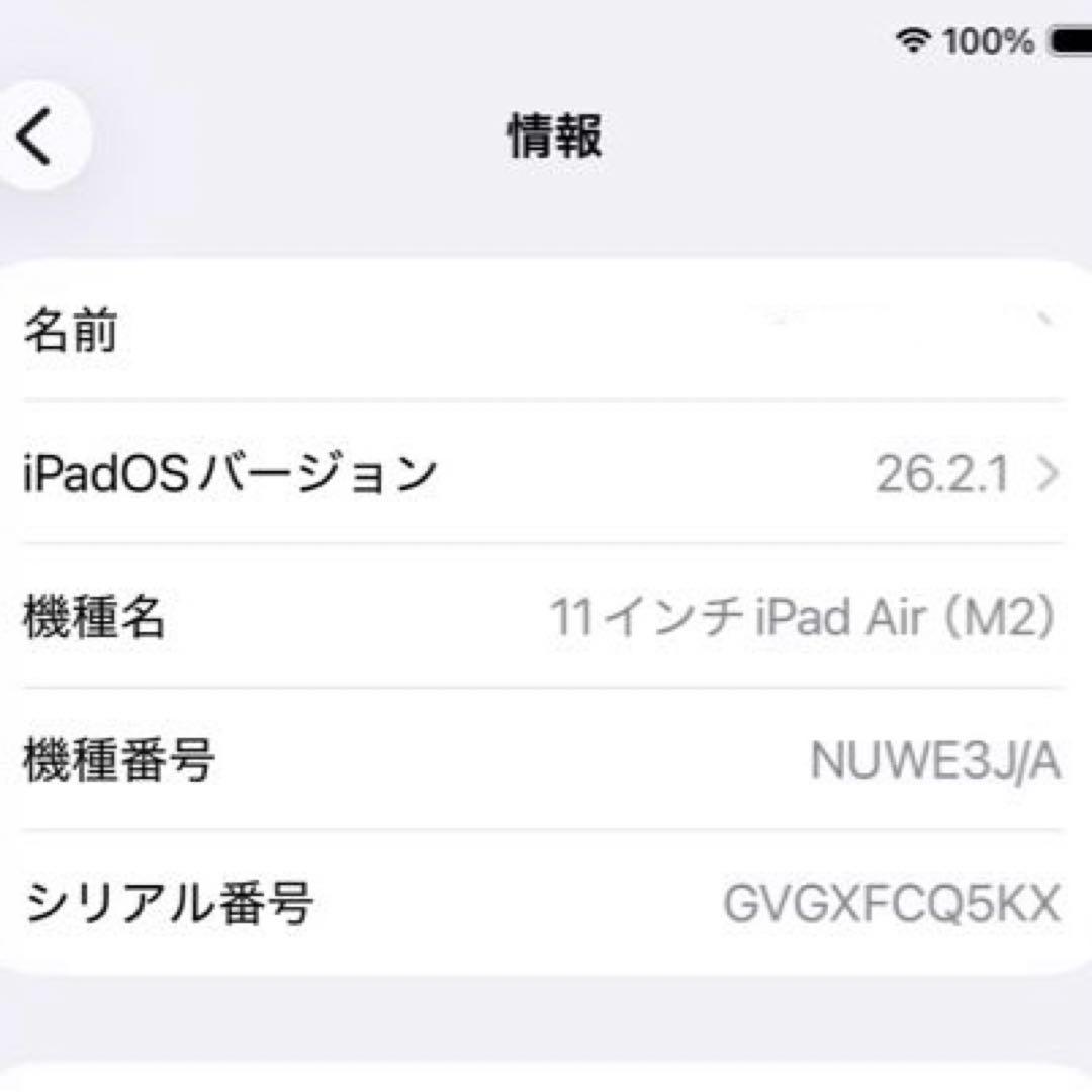 Apple iPad Air シルバー 本体