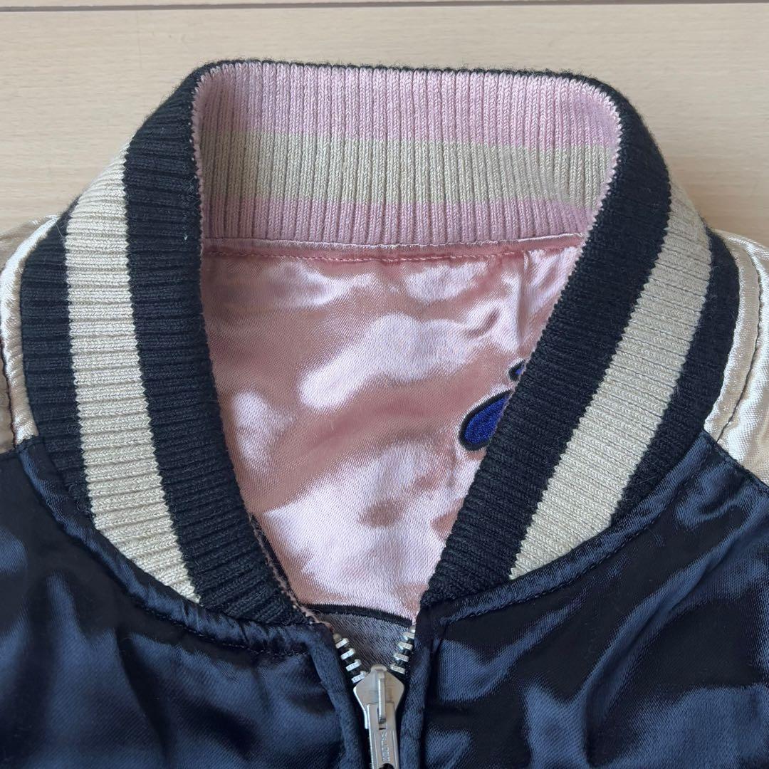 VANSON バンソン×ルニーテューンズ リバーシブルスカジャン　レーヨン