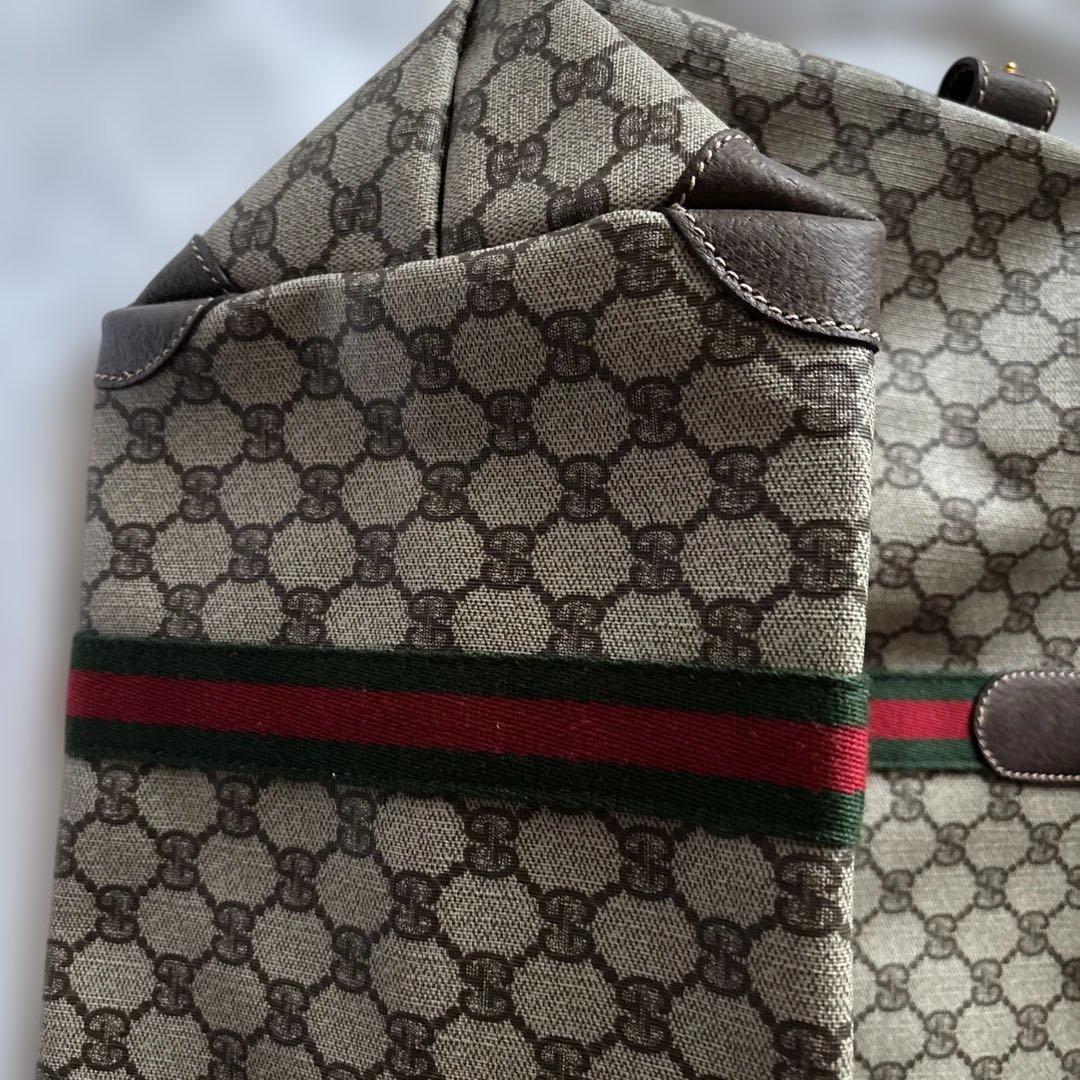 Gucci GGパターン ボストンバッグ 大容量 未使用品 期間限定