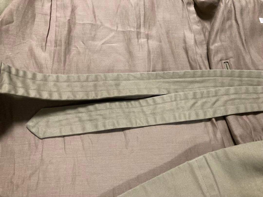 comoli コモリ タイロッケンコート 17ss サイズ0 カーキ