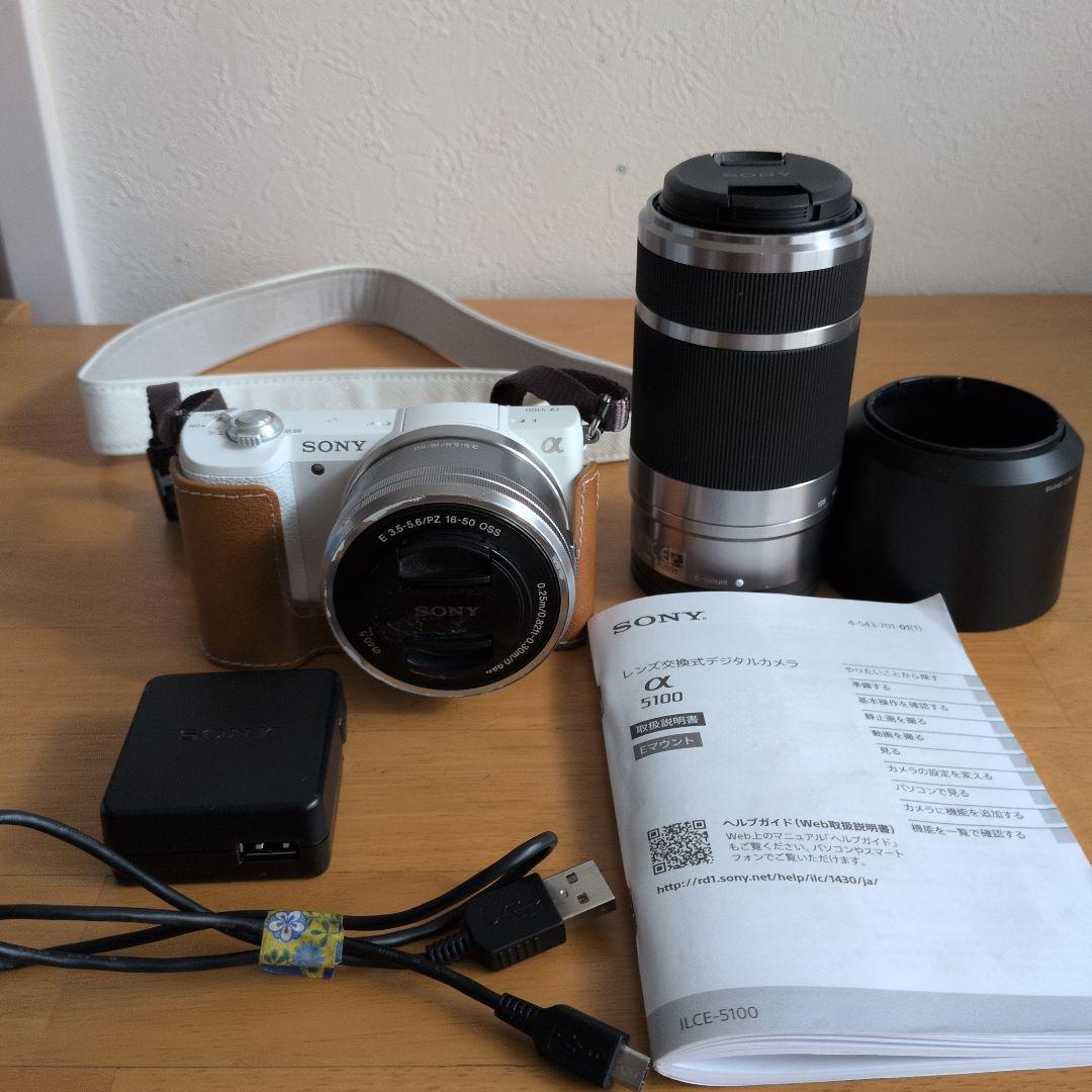 SONY ミラーレス一眼 レンズ交換式デジタルカメラα5100