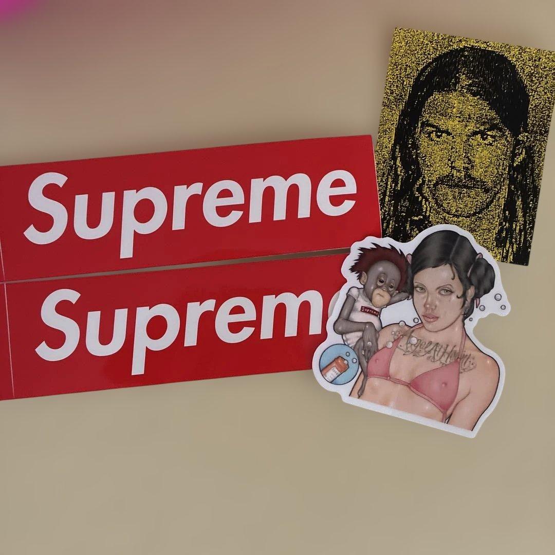 Supreme ワッフル編み ニットセーター M ピンク