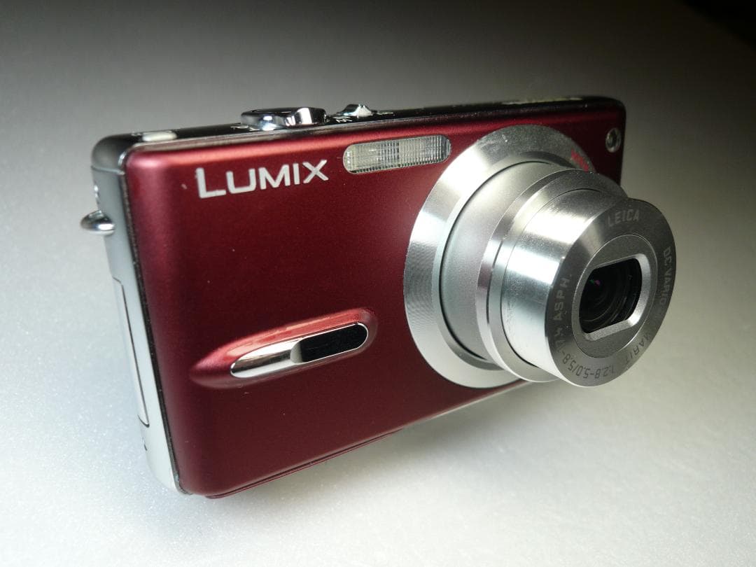LUMIX★DMC-FX9⭕️箱入完品⭐️極美品⭕️安心の実働品★えんじ色