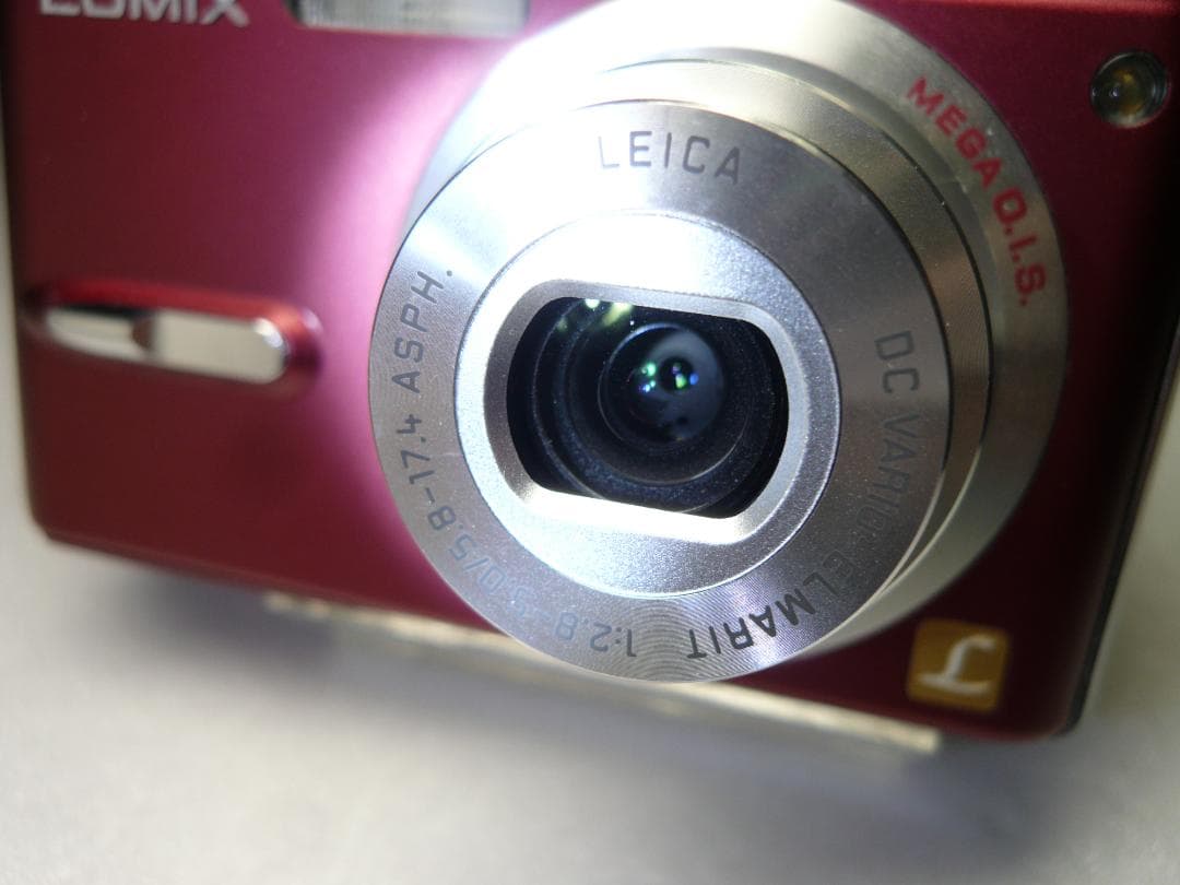 LUMIX★DMC-FX9⭕️箱入完品⭐️極美品⭕️安心の実働品★えんじ色