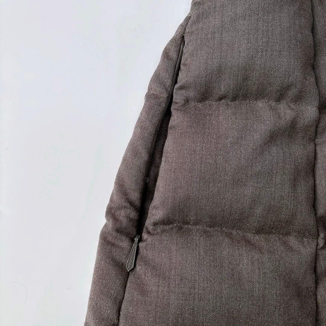 タトラス ノーブル別注⁑ショールカラーロングダウンコート　1 ブラウン　Aライン