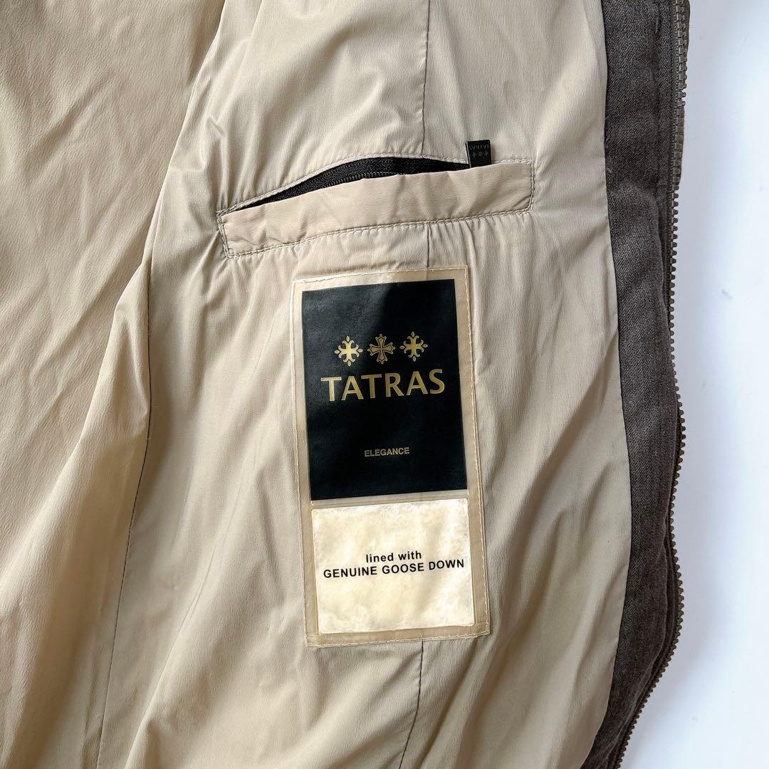 タトラス ノーブル別注⁑ショールカラーロングダウンコート　1 ブラウン　Aライン