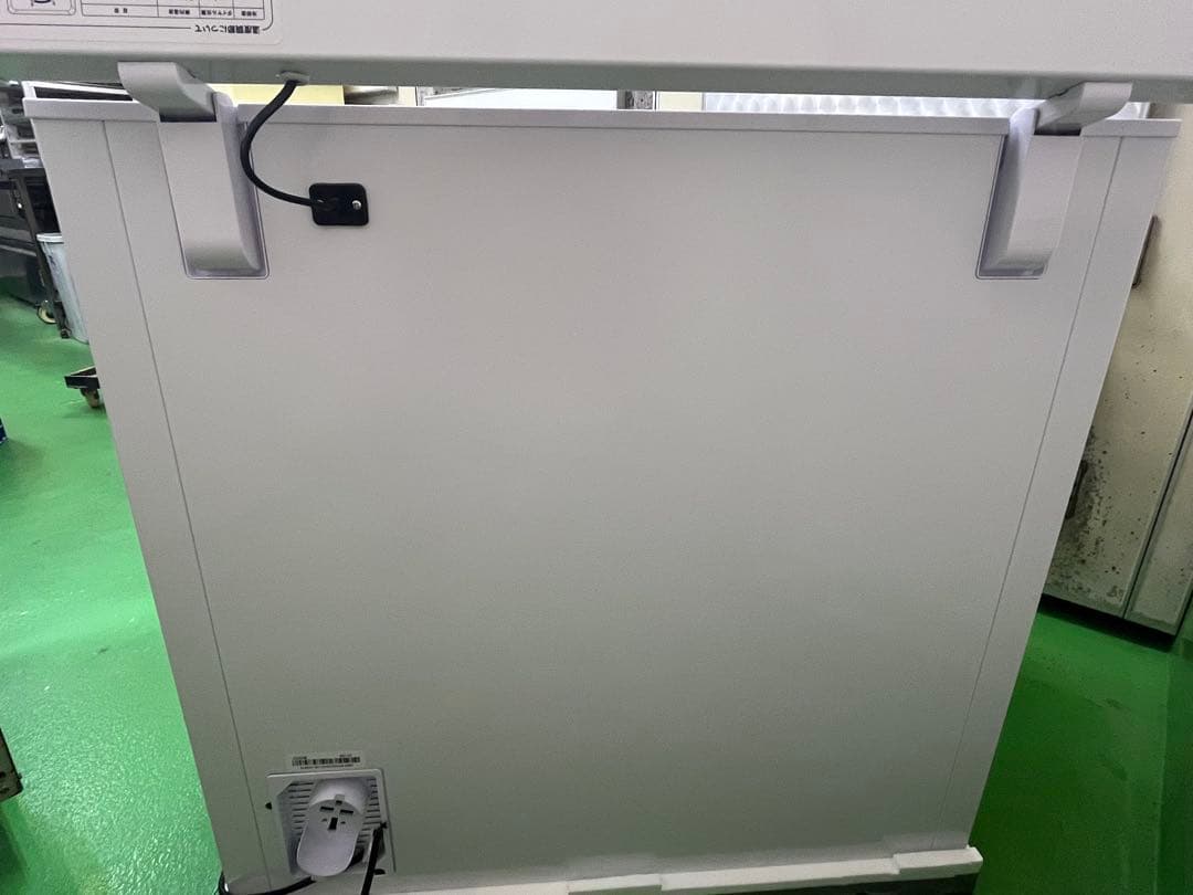 SAMKYO冷凍庫 ホワイト 上開き